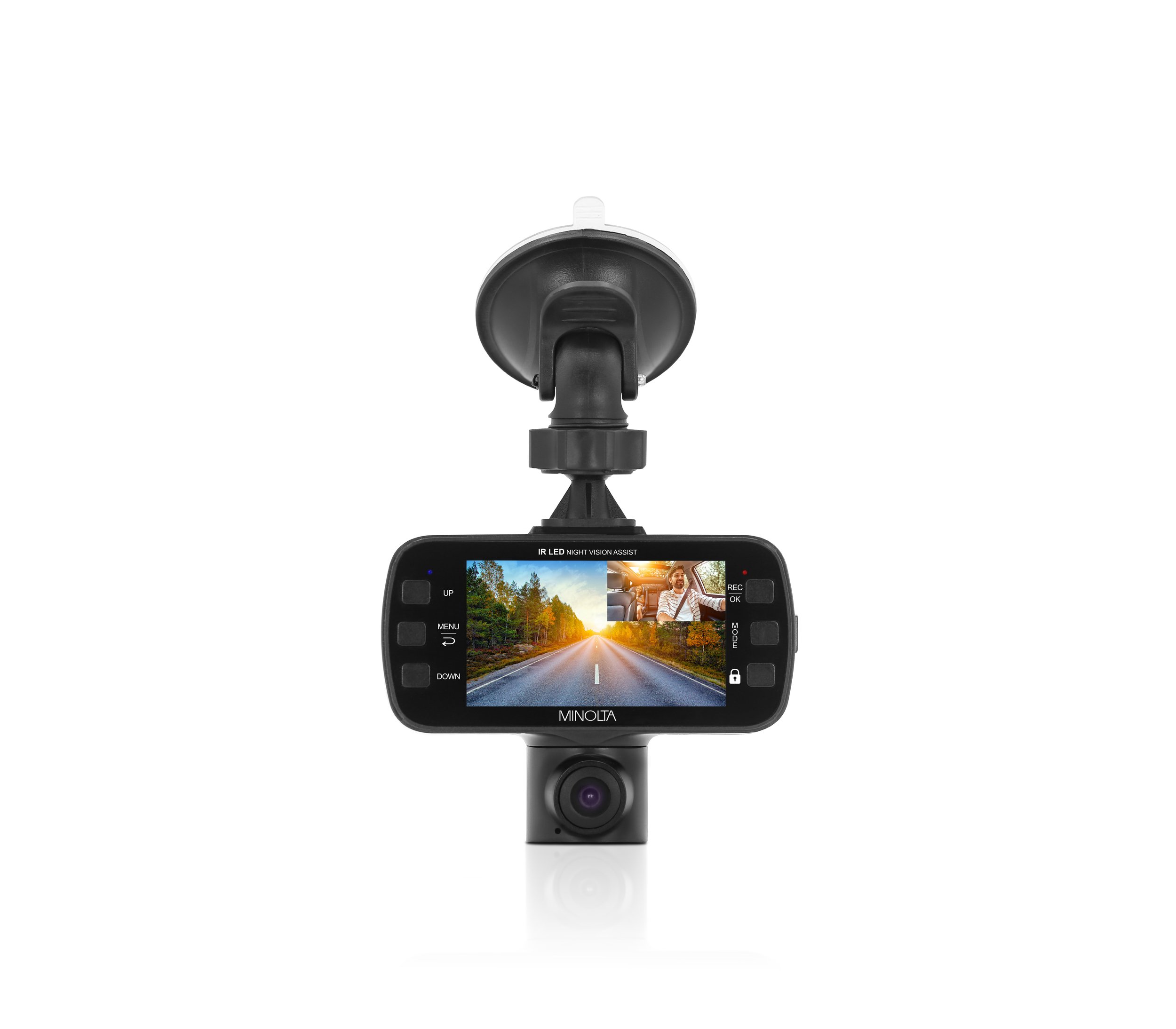 MNCD350X 2-Channel 1080p Dash Camera w/2.7 MNCD350X 2-Channel 1080p Dash Camera w/2.7